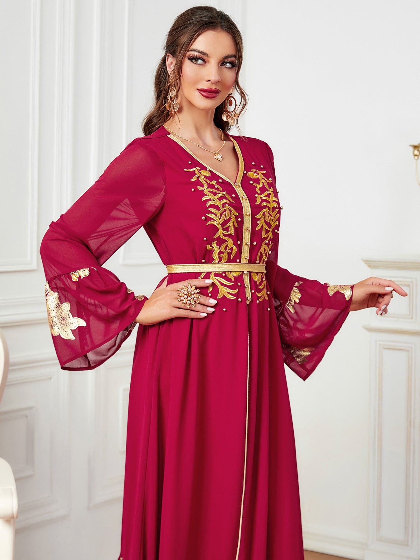 Middle Eastern Dress With Belt