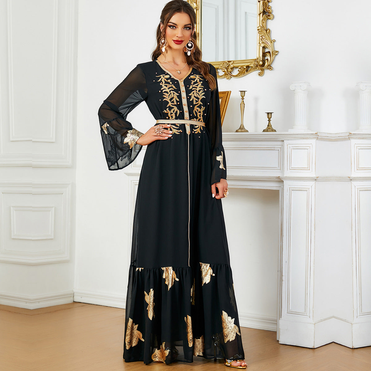 Middle Eastern Dress With Belt