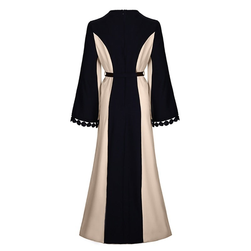 Middle Eastern Lace Patchwork Abaya