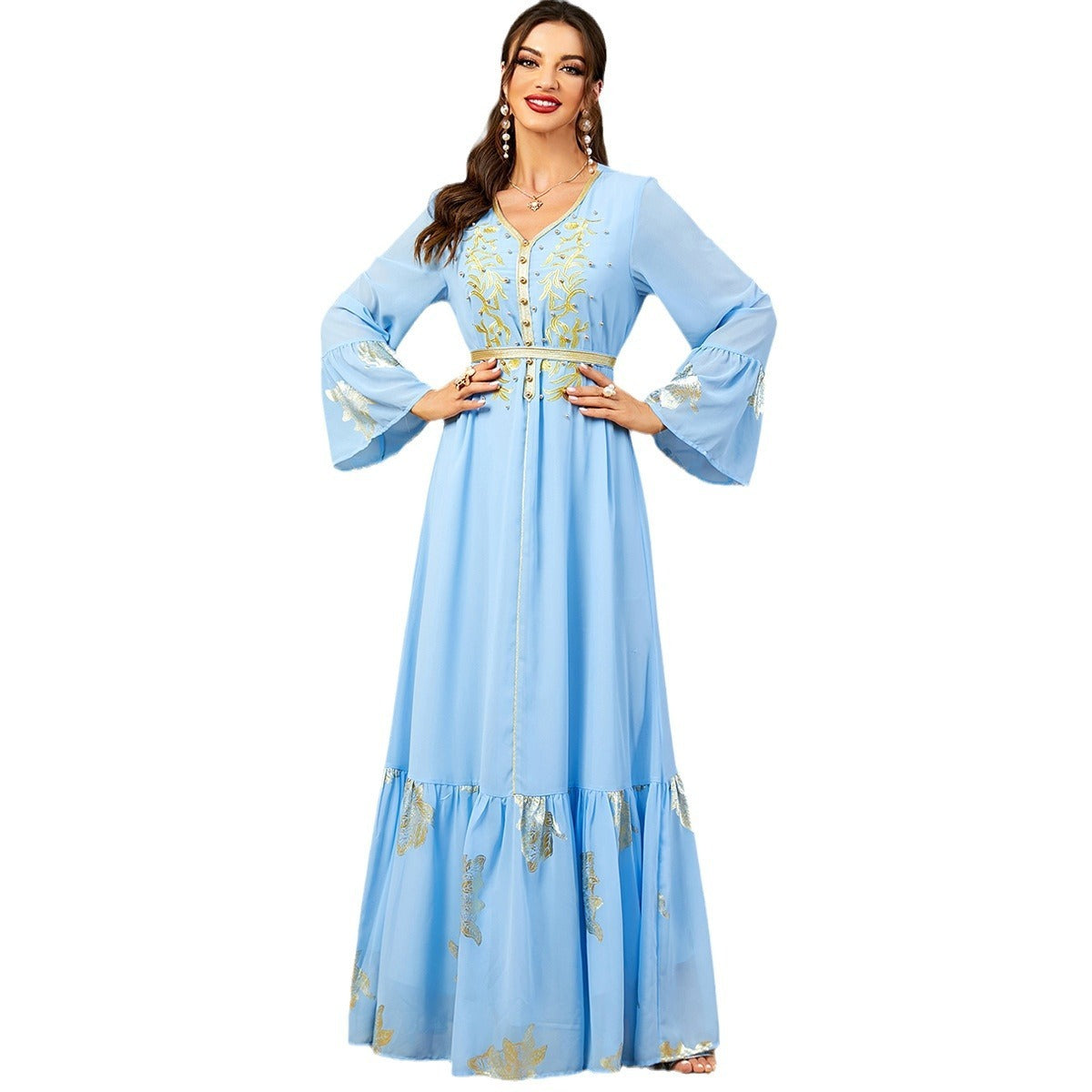 Middle Eastern Dress With Belt