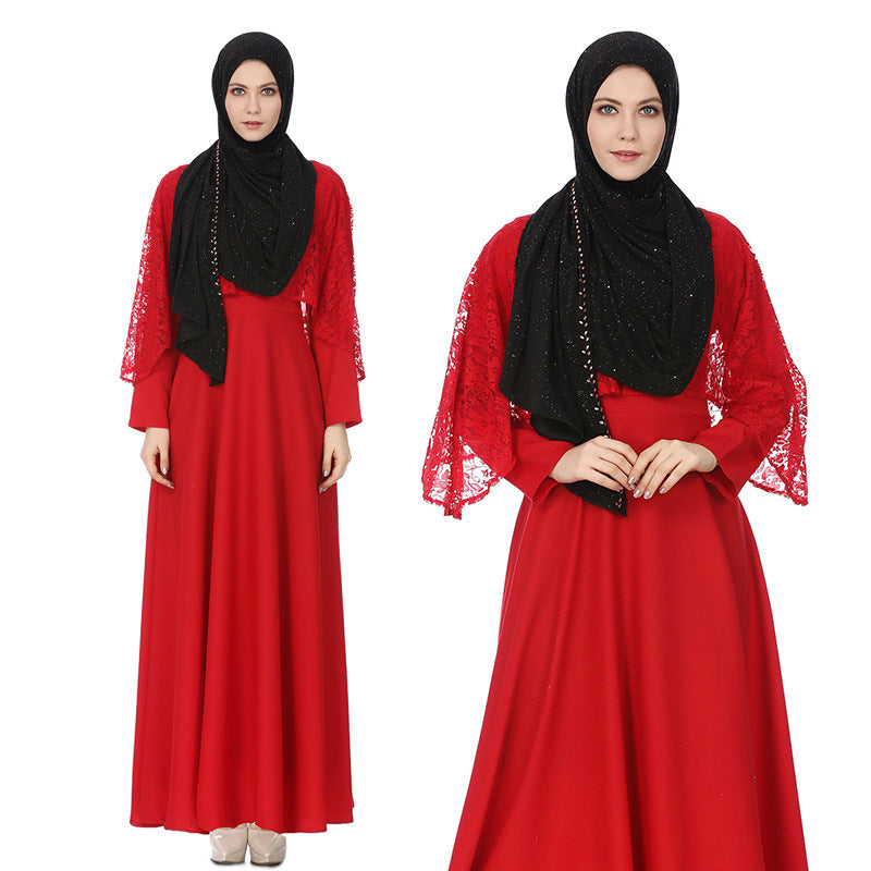 Net Top Abaya