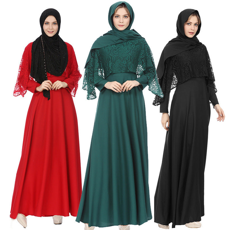 Net Top Abaya